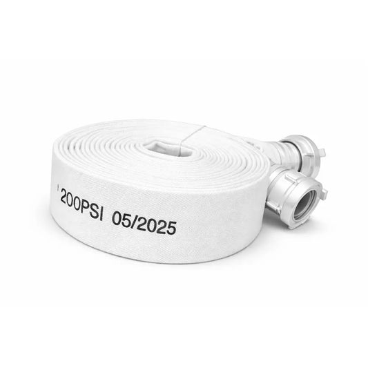 Manguera Single Jacket 2 1/2" Blanca